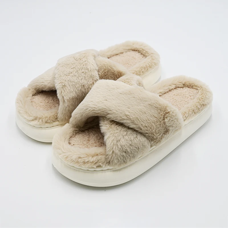 Pantofole di cotone a taglio