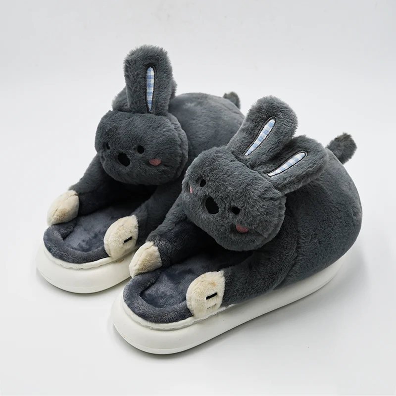 Abbracci pantofole di cotone coniglietto