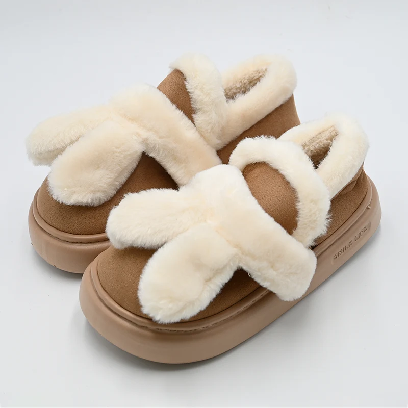 Pantofole di cotone dalle orecchie lunghe
